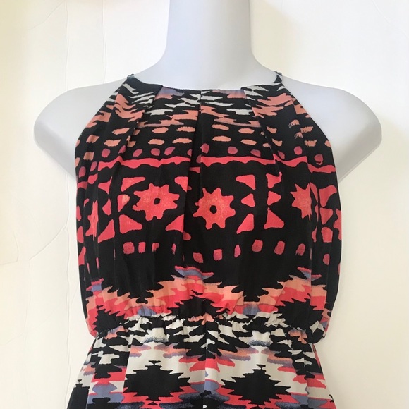 Multi-colored print dress - Picture 1 of 2